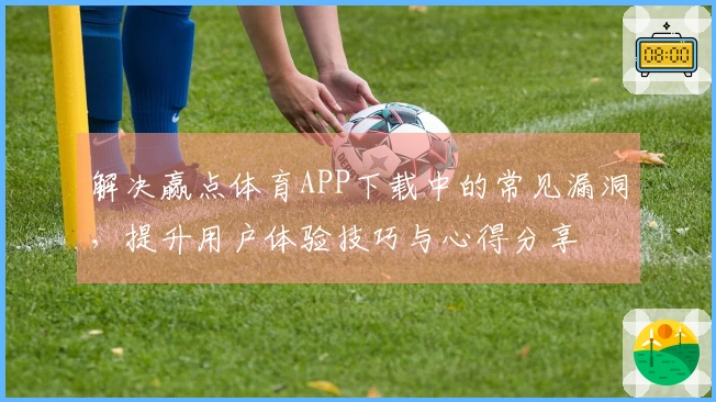 解决赢点体育APP下载中的常见漏洞，提升用户体验技巧与心得分享